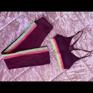 Ravishing Ruby w/ Pride Rainbow Gym to Swim 2pc